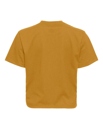 Next Level Women's Heavyweight Boxy T-Shirt 7610 #color_Antique Gold