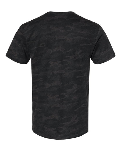 LAT Unisex Fine Jersey Tee 6901 #color_Storm Camo