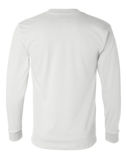 Bayside Union-Made Long Sleeve T-Shirt 2955 #color_White