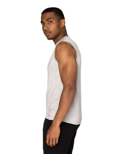 Threadfast Apparel Unisex Impact Tank Top 382T #colormdl_Heather Grey