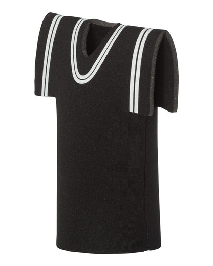 Liberty Bags Collapsible Jersey Foam Can & Bottle Holder FT008 #color_Black