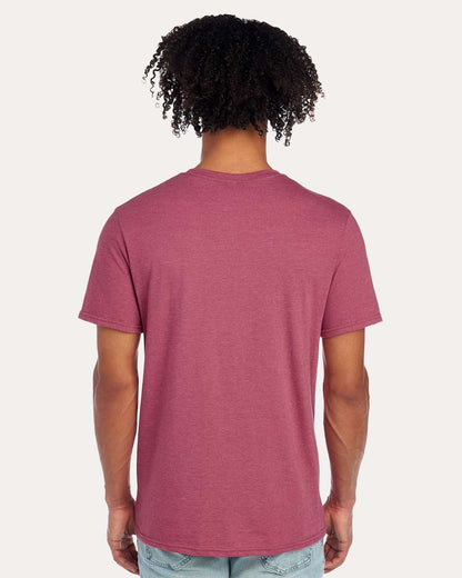 JERZEES Premium Blend Ring-Spun T-Shirt 560MR #colormdl_Raspberry Heather