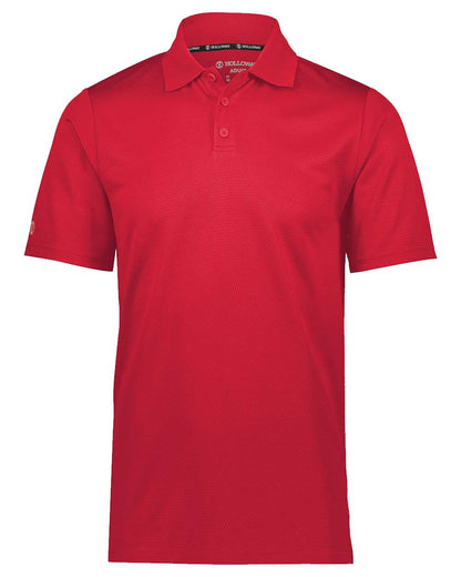 Holloway Men's Prism Polo 222568 #color_Scarlet