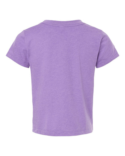 BELLA + CANVAS Toddler Jersey Tee 3001T #color_Heather Team Purple