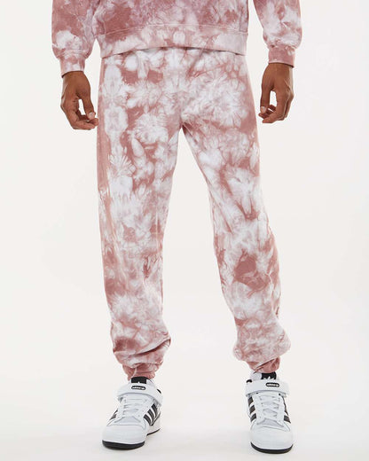 Dyenomite Dream Tie-Dyed Sweatpants 973VR #colormdl_Copper Crystal