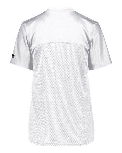 Russell Athletic Women's Solid Flag Football Jersey R0593X #color_White