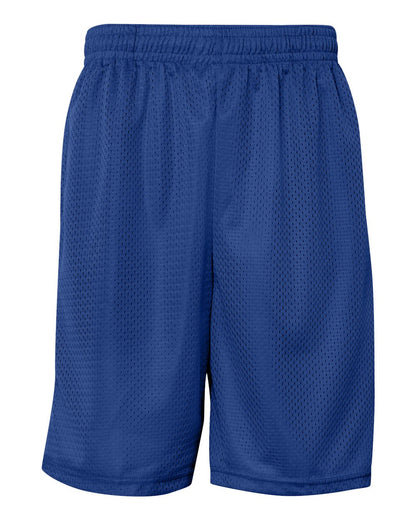 Badger Pro Mesh 9" Shorts with Pockets 7219 #color_Royal