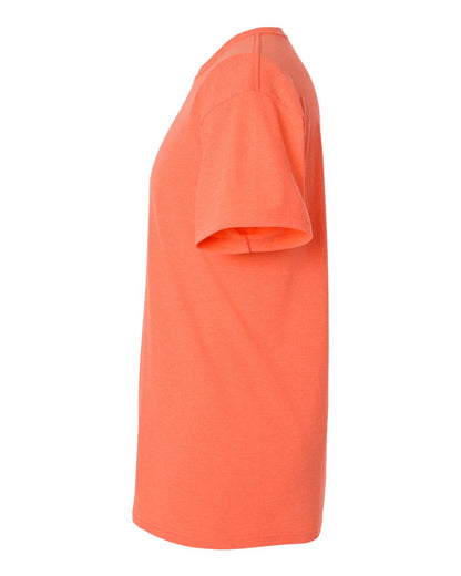M&O Men's Gold Soft Touch T-Shirt 4800 #color_Heather Coral
