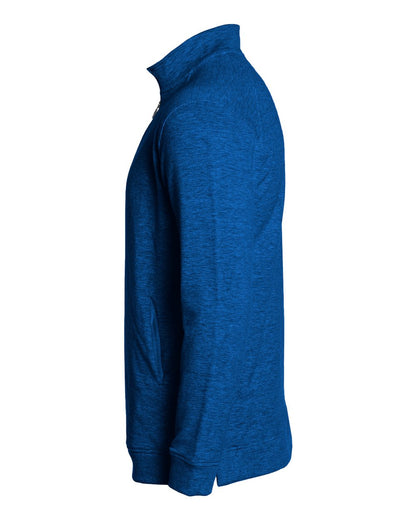 Badger FitFlex French Terry Quarter-Zip Sweatshirt 1060 #color_Royal