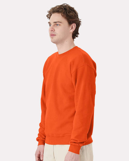 Hanes Unisex EcoSmart® Crewneck Sweatshirt P160 #colormdl_Orange