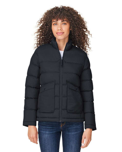 CORE365 Women's Inspire Puffer Jacket CE720W #colormdl_Black