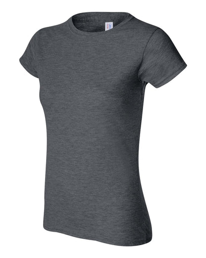 Gildan Women's Softstyle® T-Shirt 64000L #color_Dark Heather