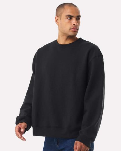 BELLA + CANVAS Unisex 10 oz. Heavyweight Crewneck Sweatshirt 4711 #colormdl_Vintage Black