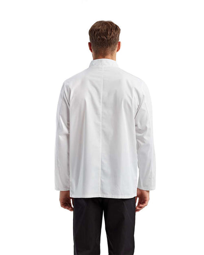 Artisan Collection by Reprime Unisex Recycled Chef Coat RP657 #colormdl_White