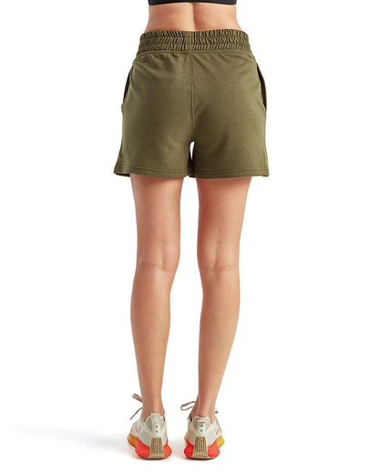 TriDri Women's Maria Jogger Shorts TD062 #colormdl_Olive