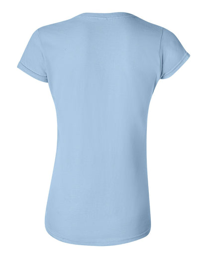 Gildan Women's Softstyle® T-Shirt 64000L #color_Light Blue