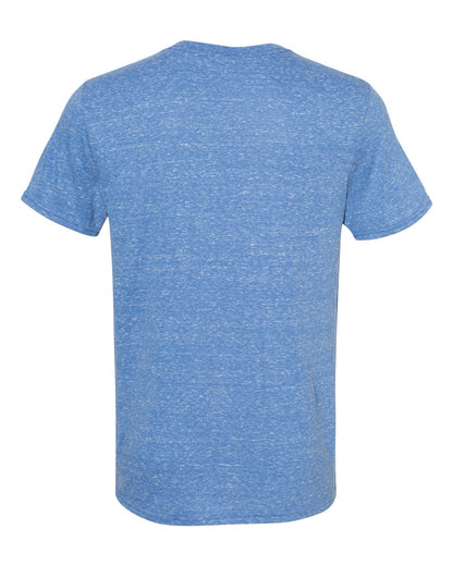 JERZEES Unisex Snow Heather Jersey T-Shirt 88MR #color_Royal