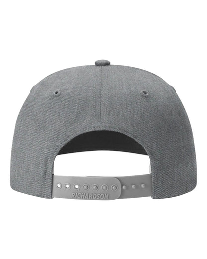 Richardson Twill Back Trucker Cap 312 #color_Heather Grey
