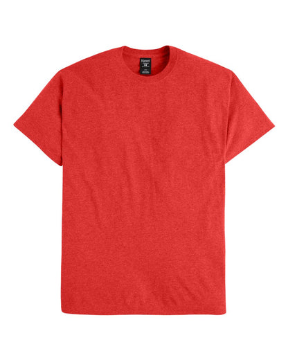 Hanes Perfect-T Triblend T-Shirt 42TB #color_Poppy Red Heather