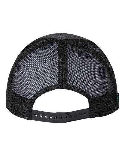LEGACY Five-Panel Trucker Cap ROADIE #color_Black/ Black