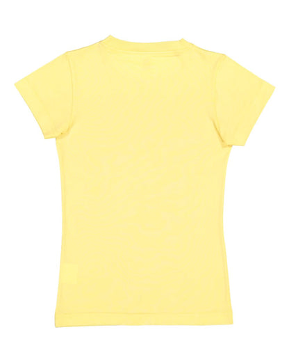 LAT Girls' Fine Jersey Tee 2616 #color_Butter