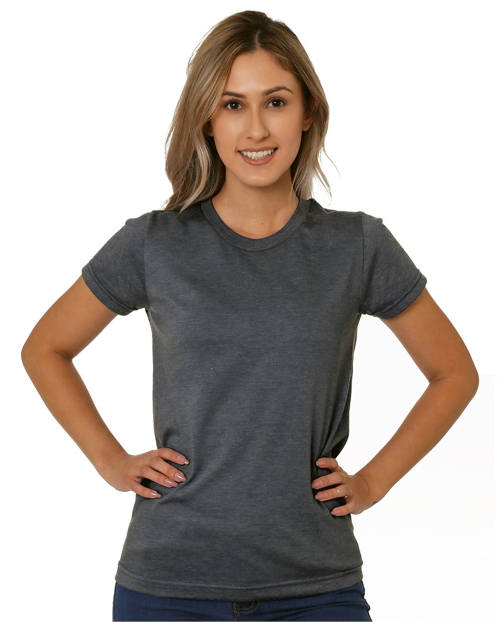 Bayside Women's USA-Made Triblend T-Shirt 5810