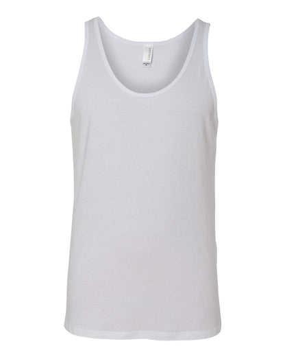 BELLA + CANVAS Jersey Tank 3480 #color_White