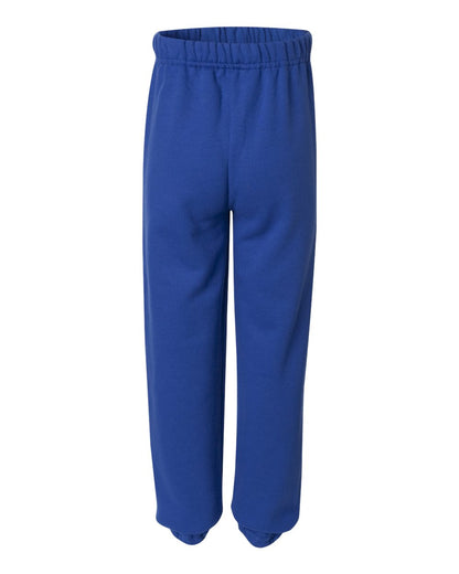 JERZEES Youth NuBlend® Sweatpants 973BR #color_Royal
