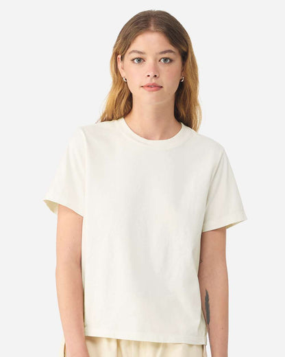 BELLA + CANVAS Women's Garment-Dyed Tee 6110GD #colormdl_Vintage White