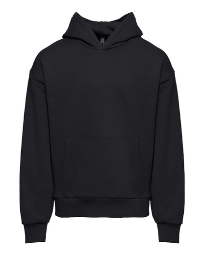 Next Level Unisex Heavyweight Fleece Hoodie Sweatshirt 9307 #color_Black