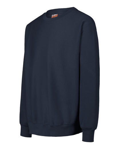 MV Sport Unisex Pro-Weave® Crewneck Sweatshirt 496 #color_Navy