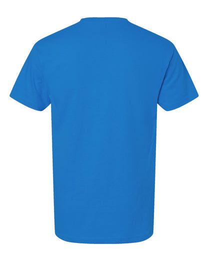 M&O Men's Gold Soft Touch T-Shirt 4800 #color_Ocean Blue
