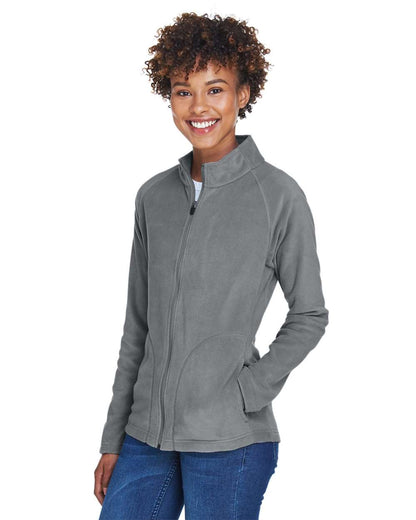 Team 365 Women's Campus Microfleece Jacket TT90W #colormdl_Sport Graphite