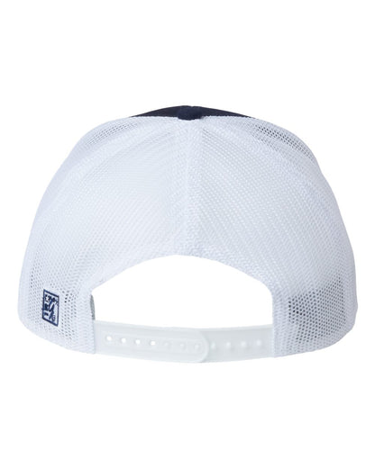The Game Everyday Rope Trucker Cap GB452R #color_Navy/ White