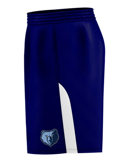 Alleson Athletic Youth NBA Logo'd Game Shorts A205LY #color_Memphis Grizzlies