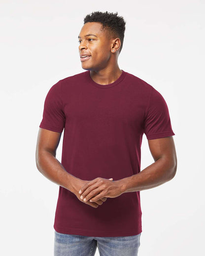 Tultex Combed Cotton T-Shirt 602 #colormdl_Maroon