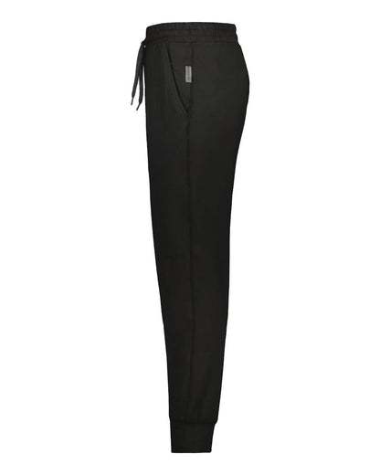 Holloway Youth Eco Revive™ Ventura Soft Knit Joggers 222699 #color_Black