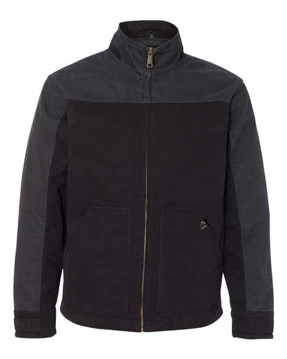 DRI DUCK Horizon Boulder Cloth™ Canvas Jacket 5089 #color_Black/ Charcoal