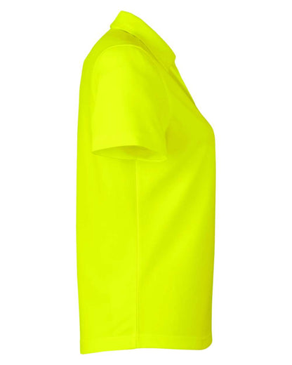 CORE365 Women's Market Snag Protect Mesh Polo CE104W #color_Safety Yellow