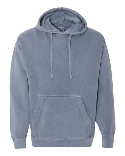 Comfort Colors Unisex Garment-Dyed Hooded Sweatshirt 1567 #color_Blue Jean