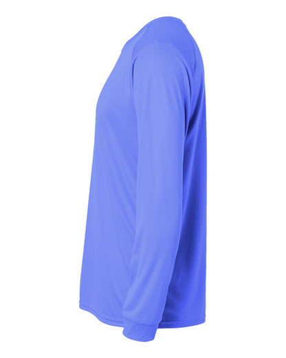 Paragon Unisex Long Islander Performance Long Sleeve T-Shirt 210 #color_Bimini Blue