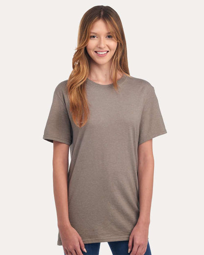 JERZEES Premium Blend Ring-Spun T-Shirt 560MR #colormdl_Taupe Heather