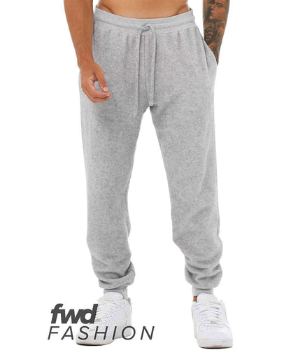 BELLA + CANVAS FWD Fashion Sueded Fleece Jogger 3327 #color_Athletic Heather