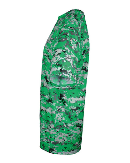 Badger Men's Digital Camo T-Shirt 4180 #color_Kelly Digital