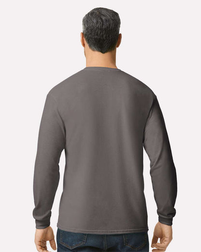 Gildan Unisex Heavy Cotton™ Long Sleeve T-Shirt 5400 #colormdl_Charcoal