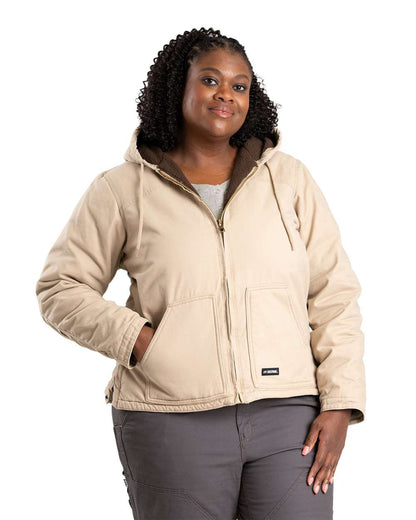 Berne Apparel Women's Softstone Hooded Coat WHJ43 #colormdl_Sand