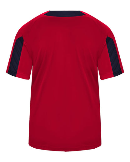 Alleson Athletic Striker Placket 7976 #color_Red/ Navy