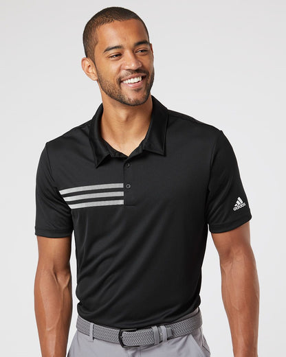 Adidas Men's 3-Stripe Chest Polo A324 Adidas Men&#39;s 3-Stripe Chest Polo A324