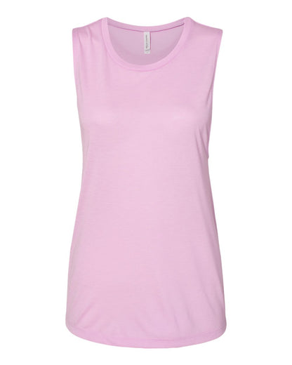 BELLA + CANVAS Women's Flowy Scoop Muscle Tank 8803 #color_Lilac