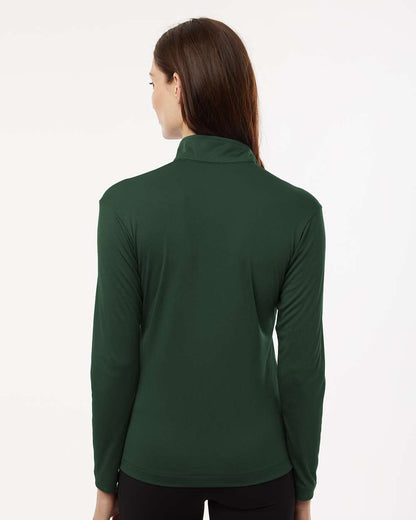 AllPro Women's Pro-Lock Performance Quarter-Zip Pullover 41870L #colormdl_Forest Green